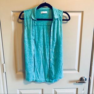 Gilly Hicks Collared Tank